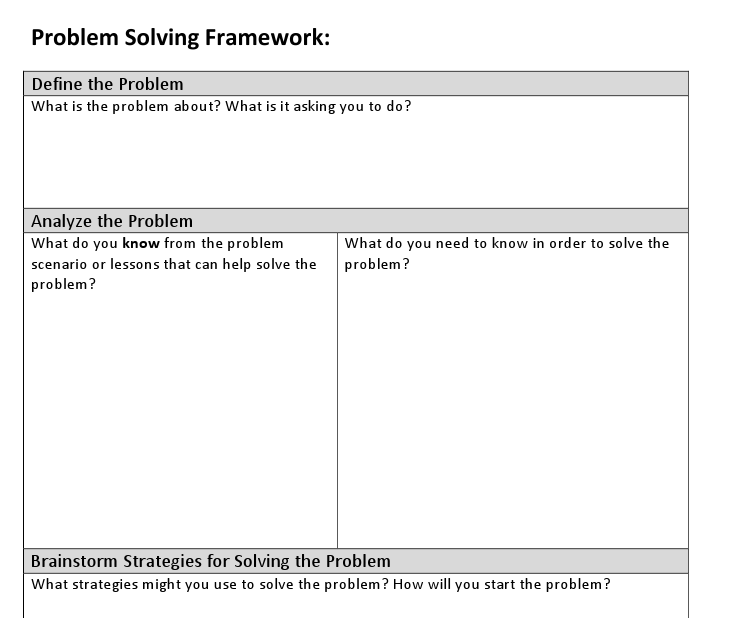 Things that are Good: A Problem Based Learning Approach in Mathematics ...